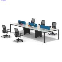 European Style Luxury Wooden Staff Office Desk