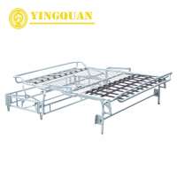 high quality metal three folding adjustable sofa bed mechanism